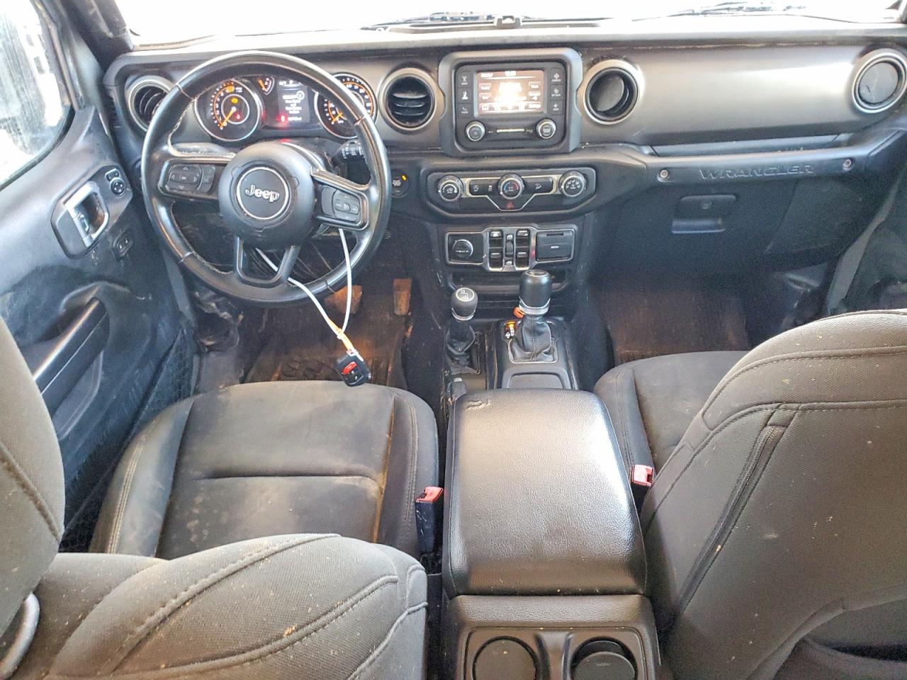 2020 Jeep Wrangler Unlimited Sport Gray vin: 1C4HJXDN3LW299628