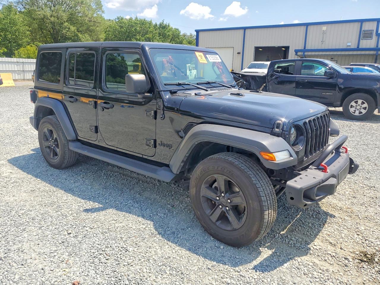 2020 Jeep Wrangler Unlimited Sport Black vin: 1C4HJXDN3LW347760