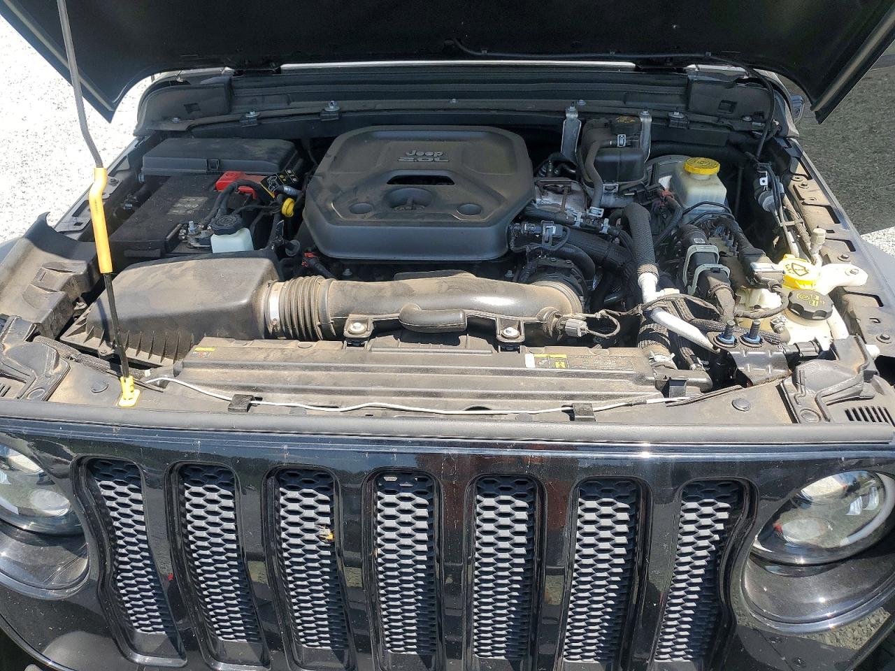 2020 Jeep Wrangler Unlimited Sport Black vin: 1C4HJXDN3LW347760