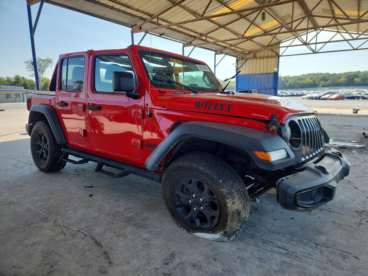 2021 Jeep Wrangler Unlimited Sport Red vin: 1C4HJXDN3MW666531