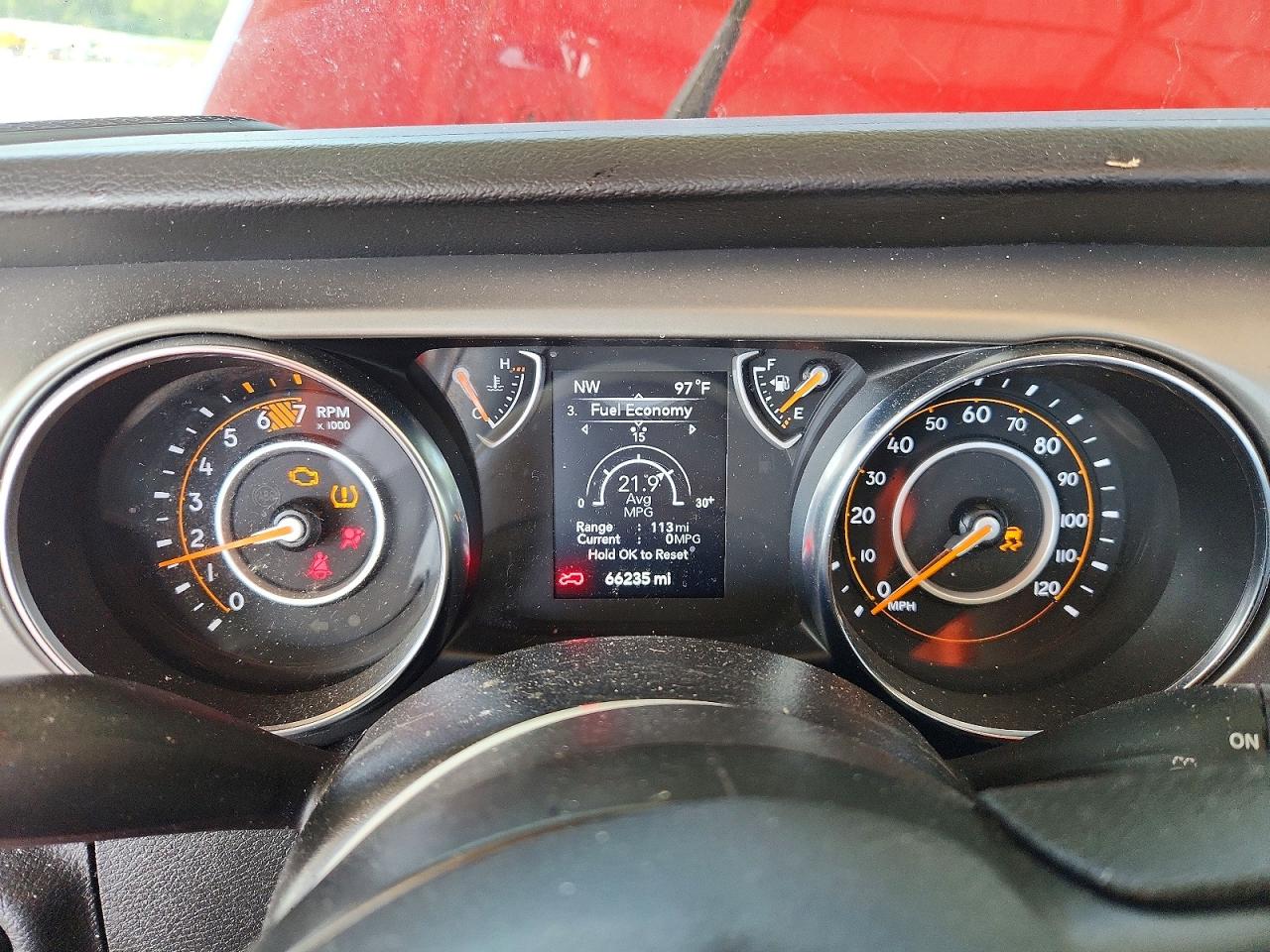 2021 Jeep Wrangler Unlimited Sport Red vin: 1C4HJXDN3MW666531