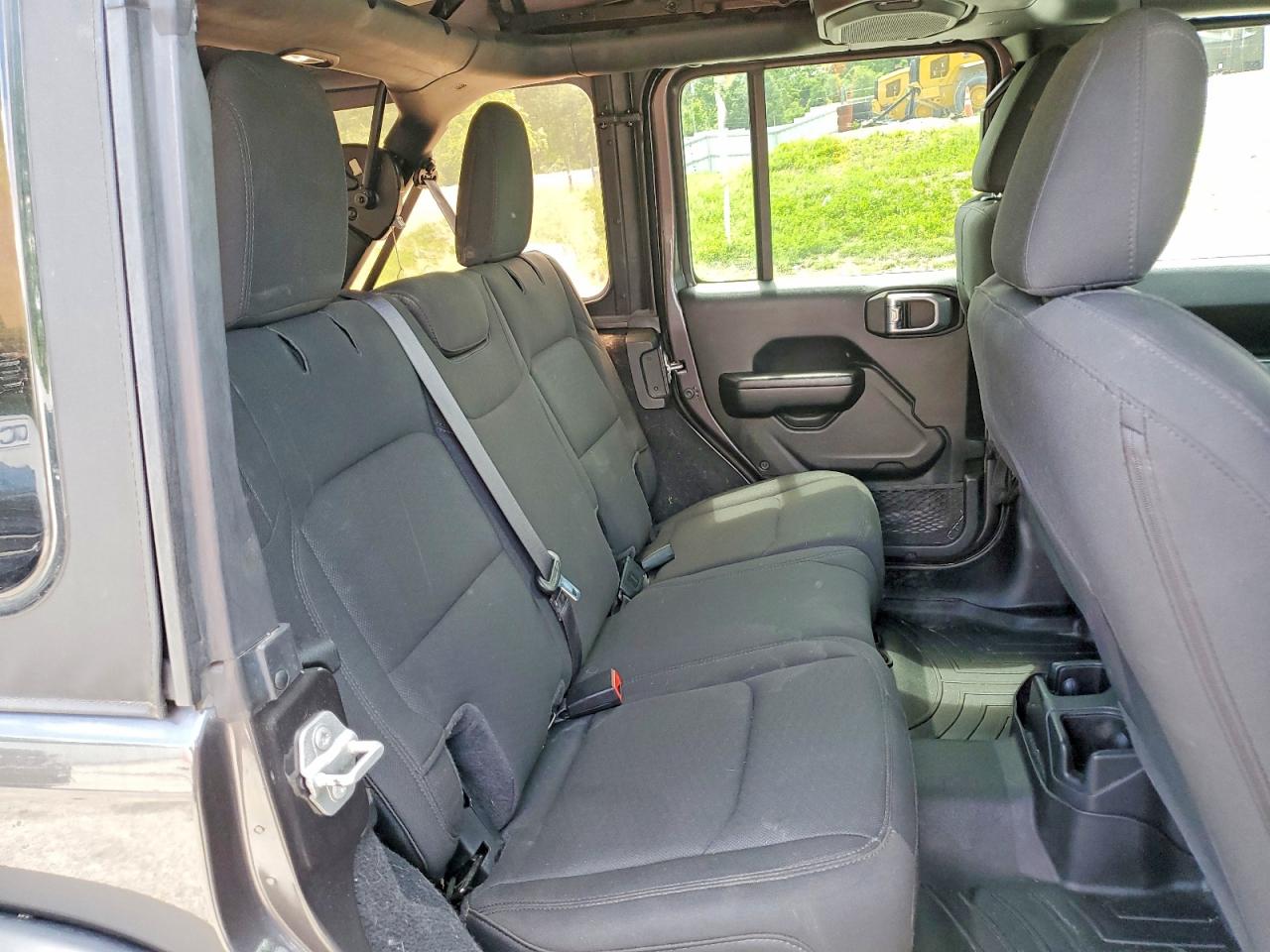 2021 Jeep Wrangler Unlimited Sport Серый vin: 1C4HJXDN5MW817014