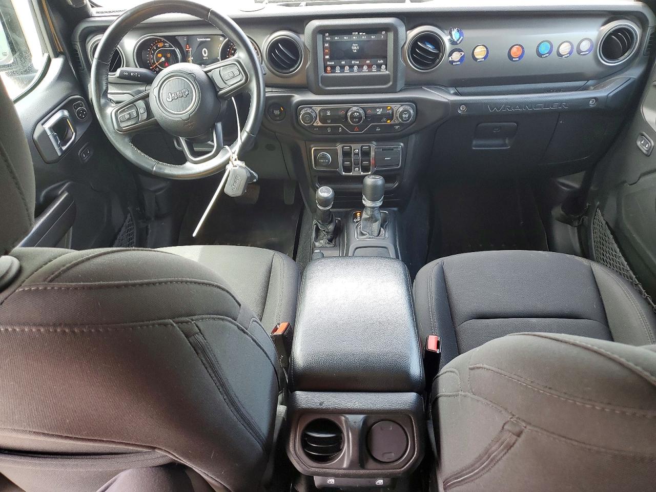 2021 Jeep Wrangler Unlimited Sport Серый vin: 1C4HJXDN5MW817014