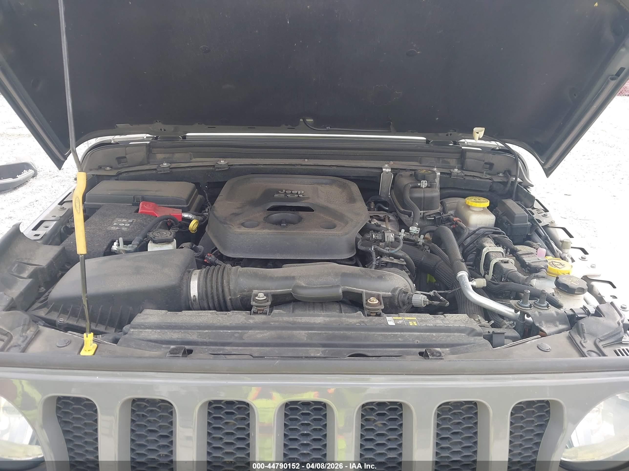 2018 Jeep Wrangler Unlimited Sport S 4x4 Серый vin: 1C4HJXDN6JW253353