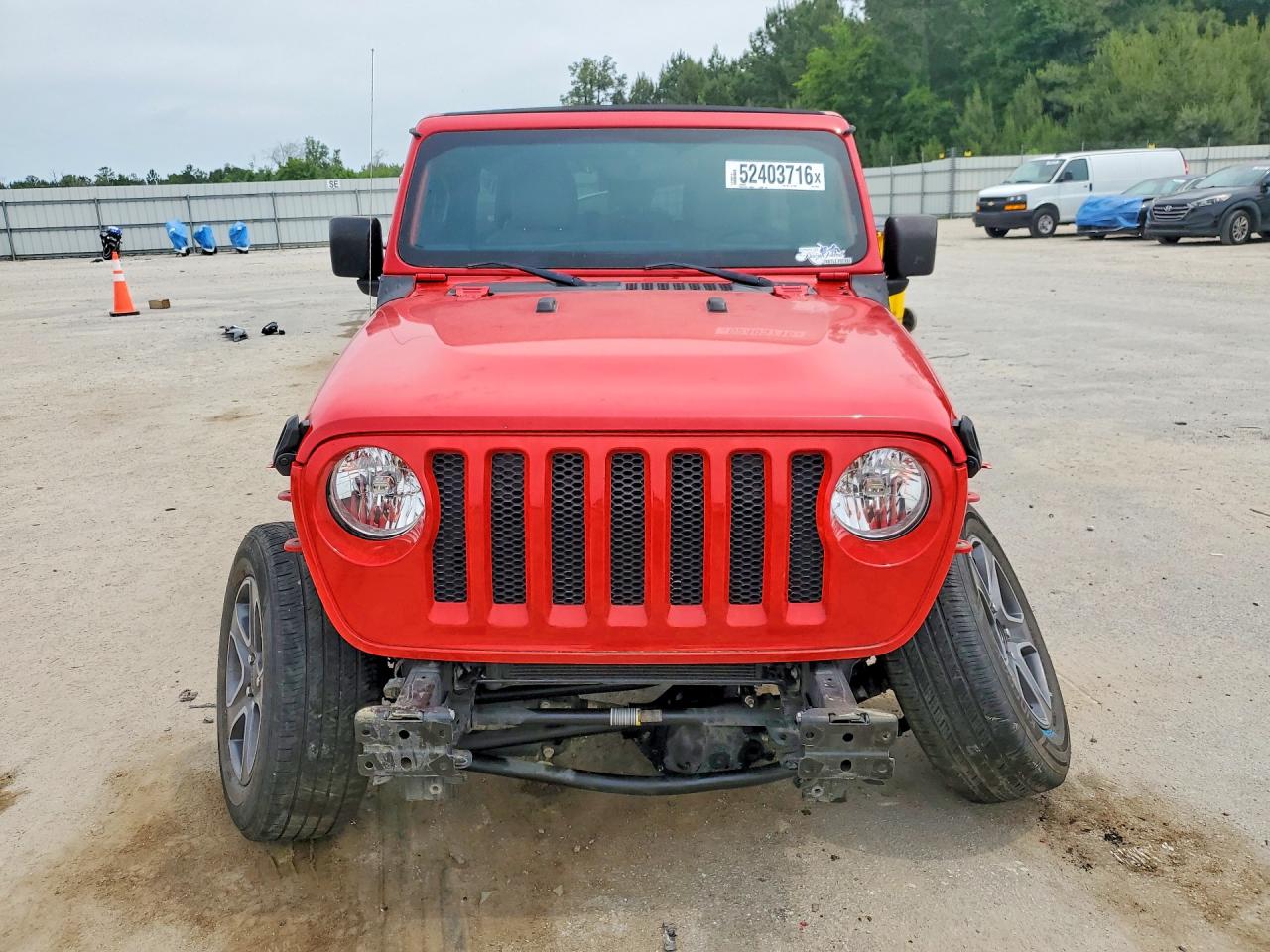 2021 Jeep Wrangler Unlimited Sport Red vin: 1C4HJXDN6MW519345