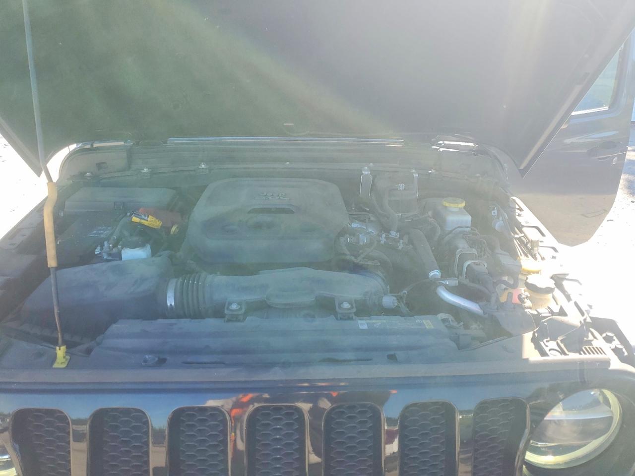 2021 Jeep Wrangler Unlimited Sport Gray vin: 1C4HJXDN6MW617890