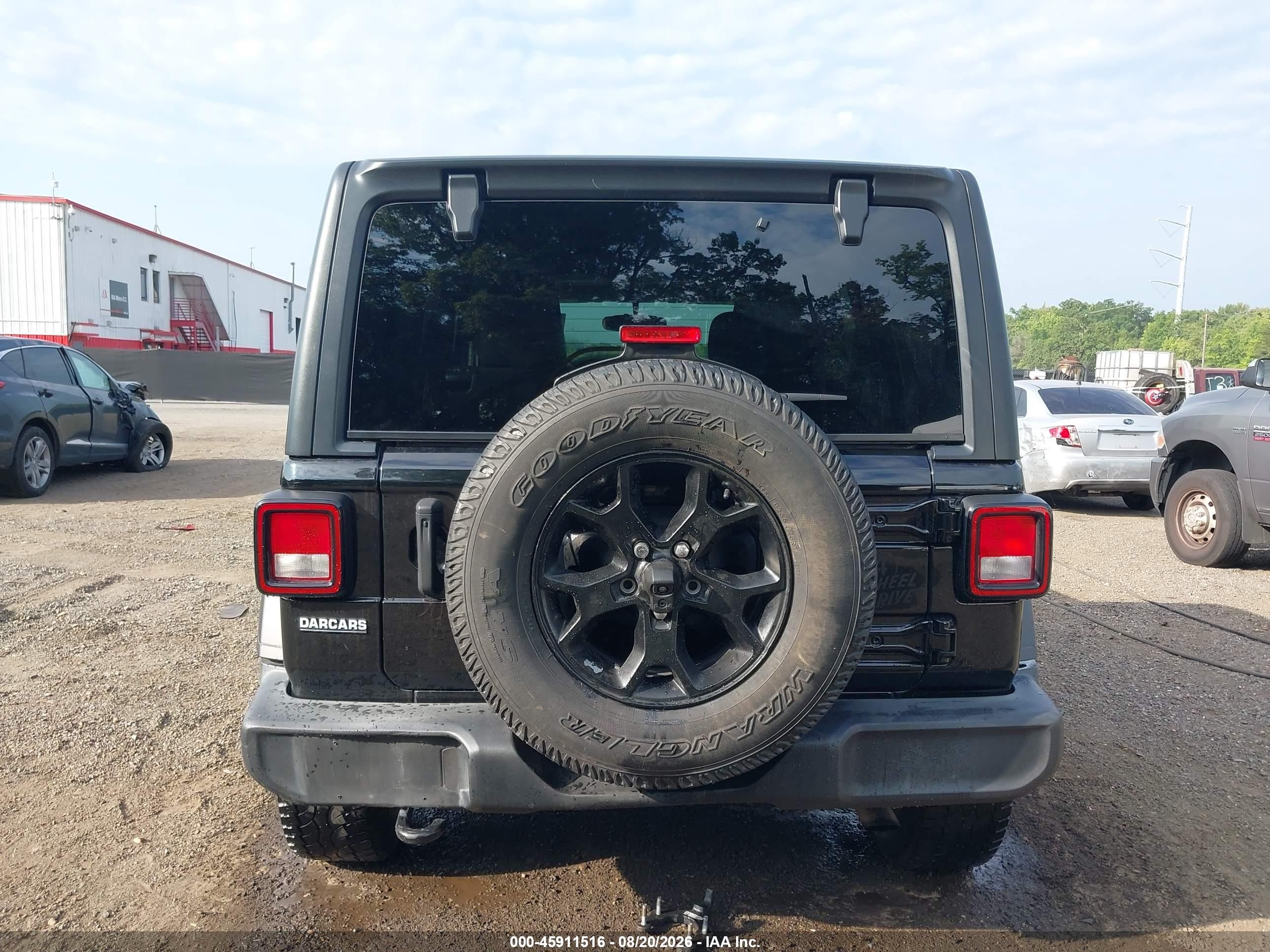 2022 Jeep Wrangler Unlimited Willys Sport 4x4 Black vin: 1C4HJXDN6NW258865