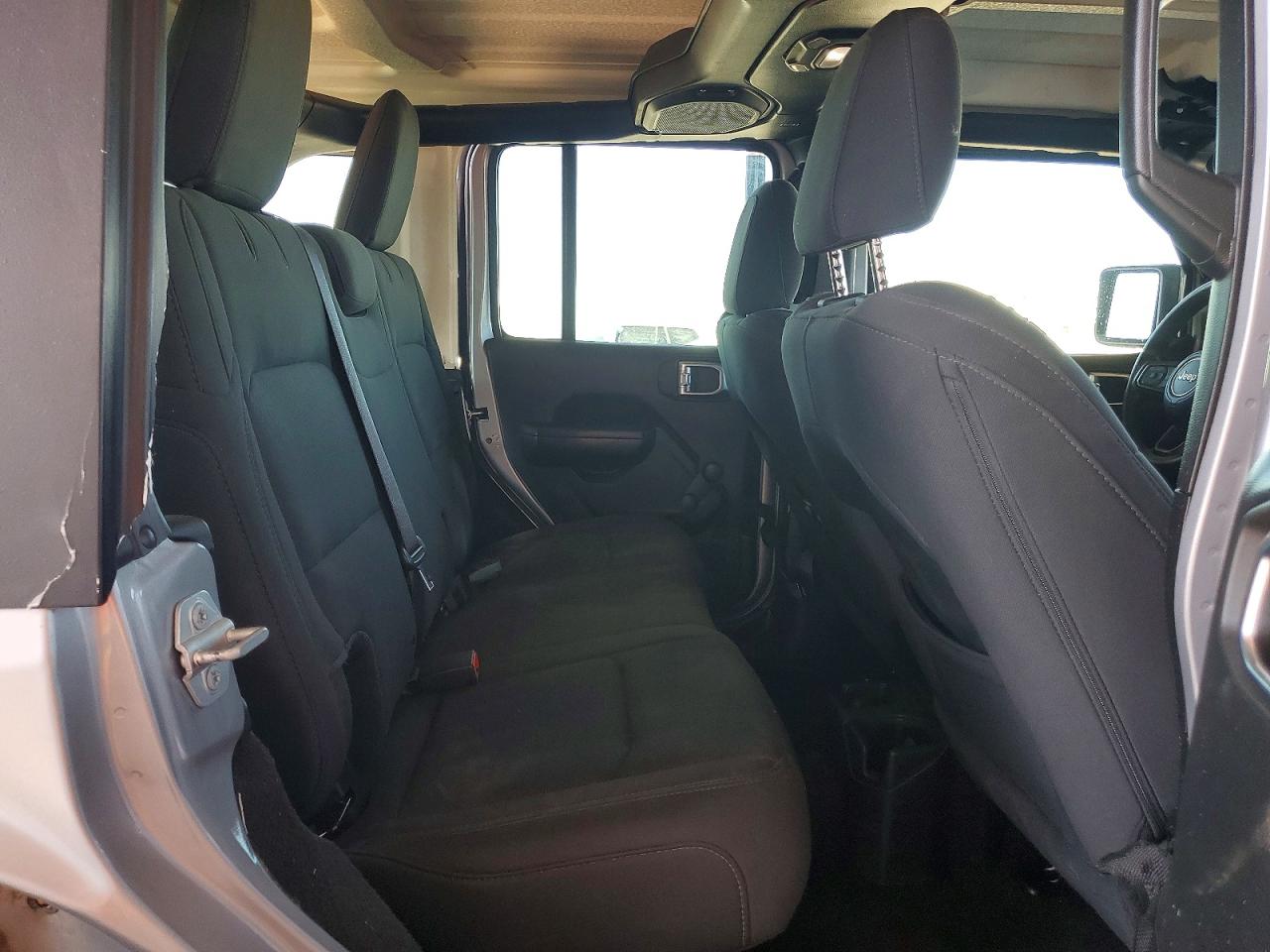 2018 Jeep Wrangler Unlimited Sport Gray vin: 1C4HJXDN7JW237789