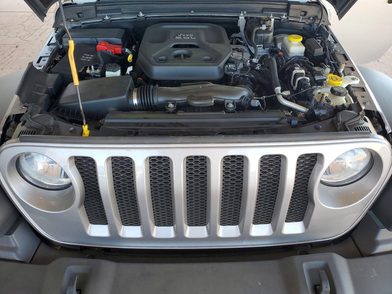 2018 Jeep Wrangler Unlimited Sport Gray vin: 1C4HJXDN7JW237789