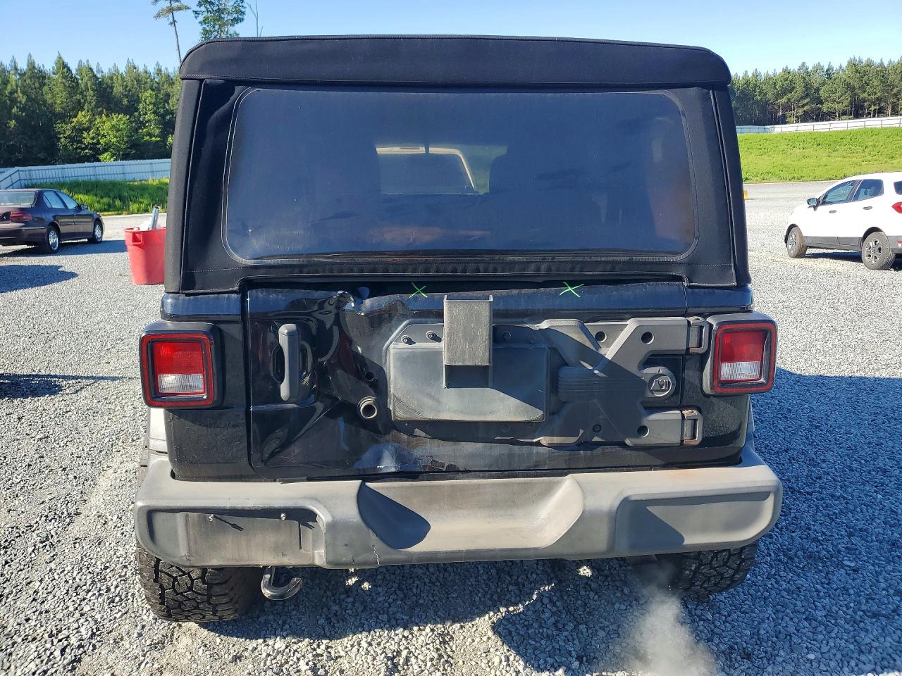 2021 Jeep Wrangler Unlimited Sport Black vin: 1C4HJXDN7MW509701