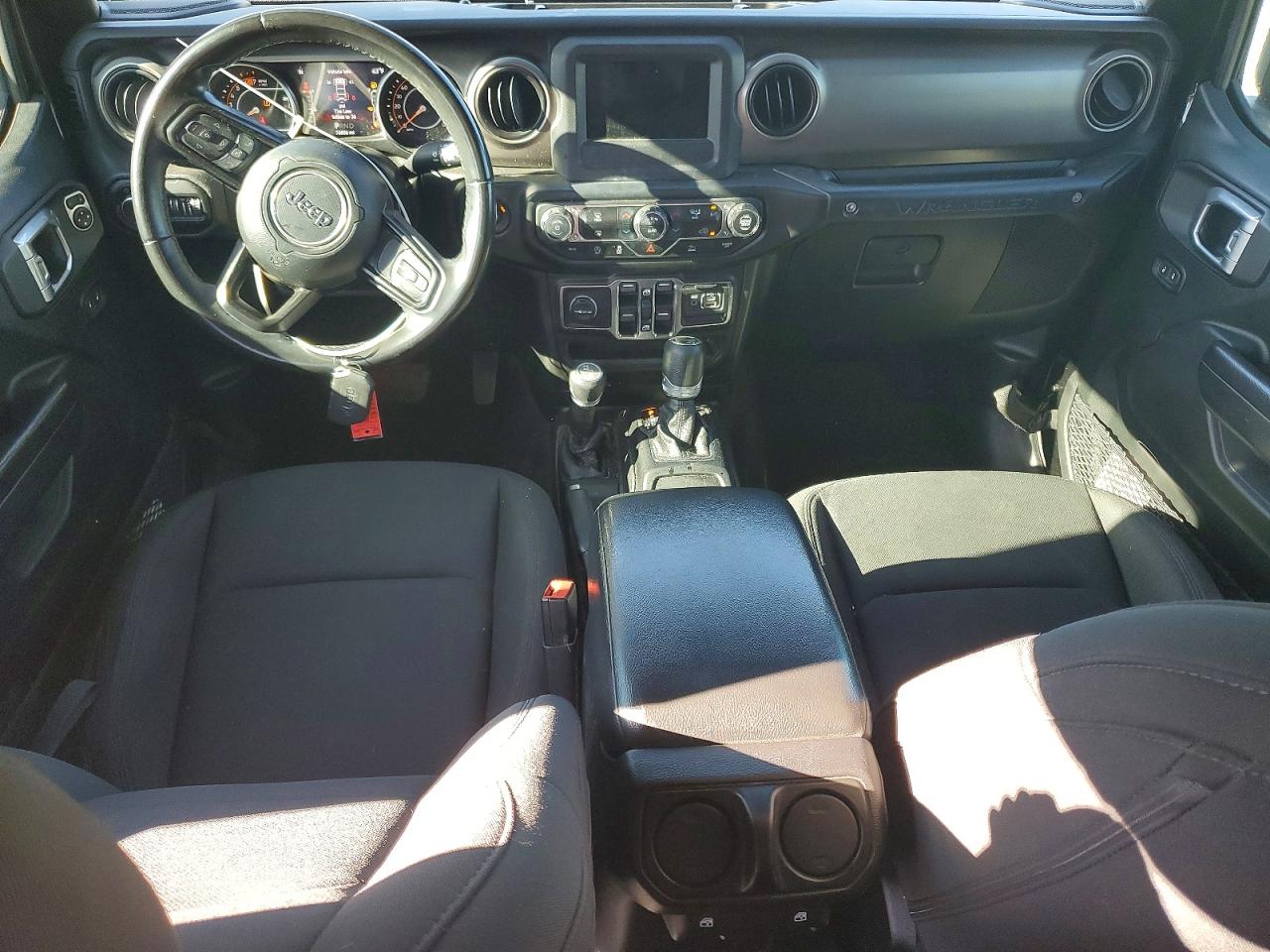 2021 Jeep Wrangler Unlimited Sport Black vin: 1C4HJXDN7MW509701