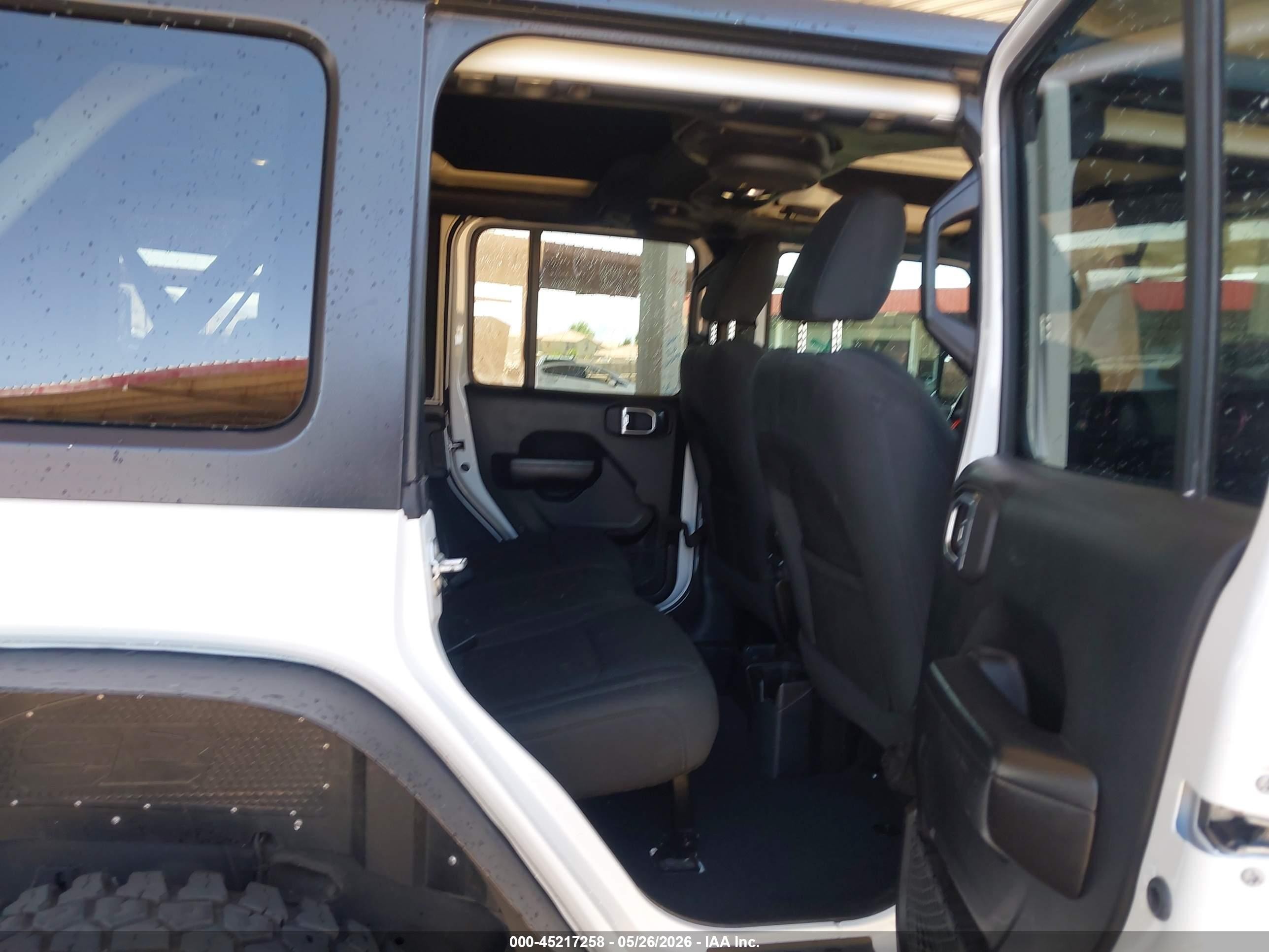 2019 Jeep Wrangler Unlimited Sport S 4x4 White vin: 1C4HJXDN8KW670930