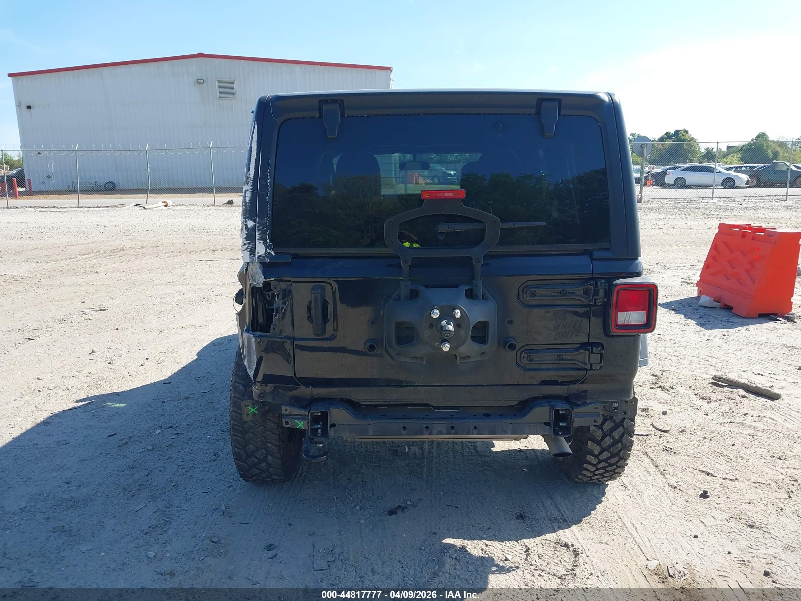 2021 Jeep Wrangler Unlimited Willys 4x4 Black vin: 1C4HJXDN8MW816875
