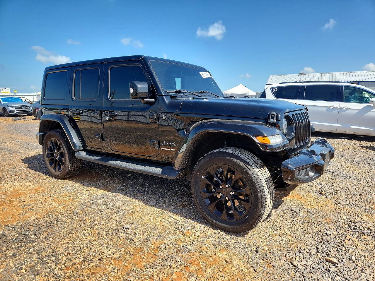 2023 Jeep Wrangler Sahara Black vin: 1C4HJXEG0PW607117