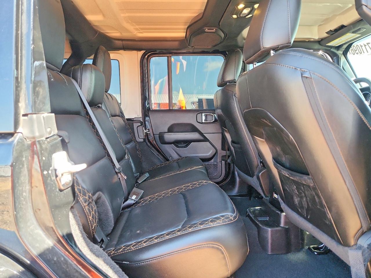 2023 Jeep Wrangler Sahara Black vin: 1C4HJXEG0PW607117