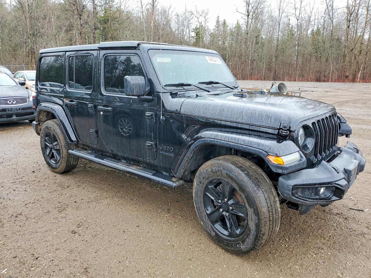 2020 Jeep Wrangler Unlimited Sahara Black vin: 1C4HJXEG1LW155060