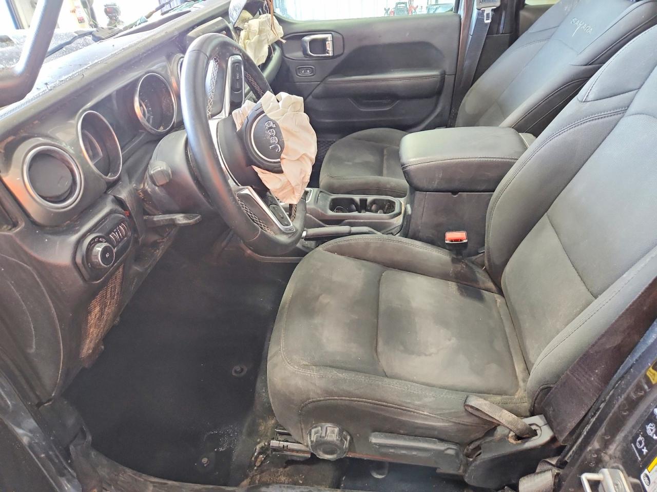 2022 Jeep Wrangler Unlimited Sahara Charcoal vin: 1C4HJXEM7NW209986