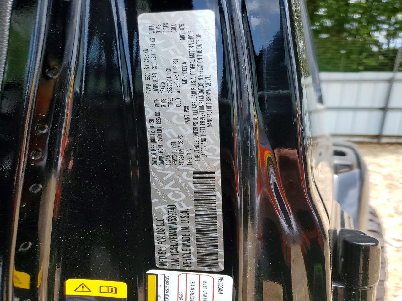 2021 Jeep Wrangler Unlimited Sahara Black vin: 1C4HJXEN4MW539740