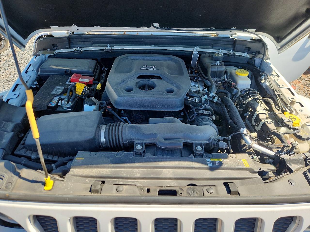2021 Jeep Wrangler Unlimited Sahara White vin: 1C4HJXEN4MW701897
