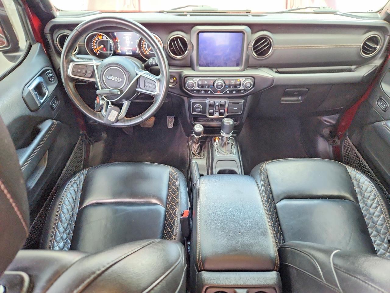 2021 Jeep Wrangler Unlimited Sahara Red vin: 1C4HJXEN6MW692586