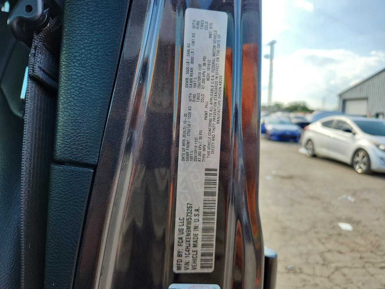 2021 Jeep Wrangler Unlimited Sahara Charcoal vin: 1C4HJXEN9MW573267