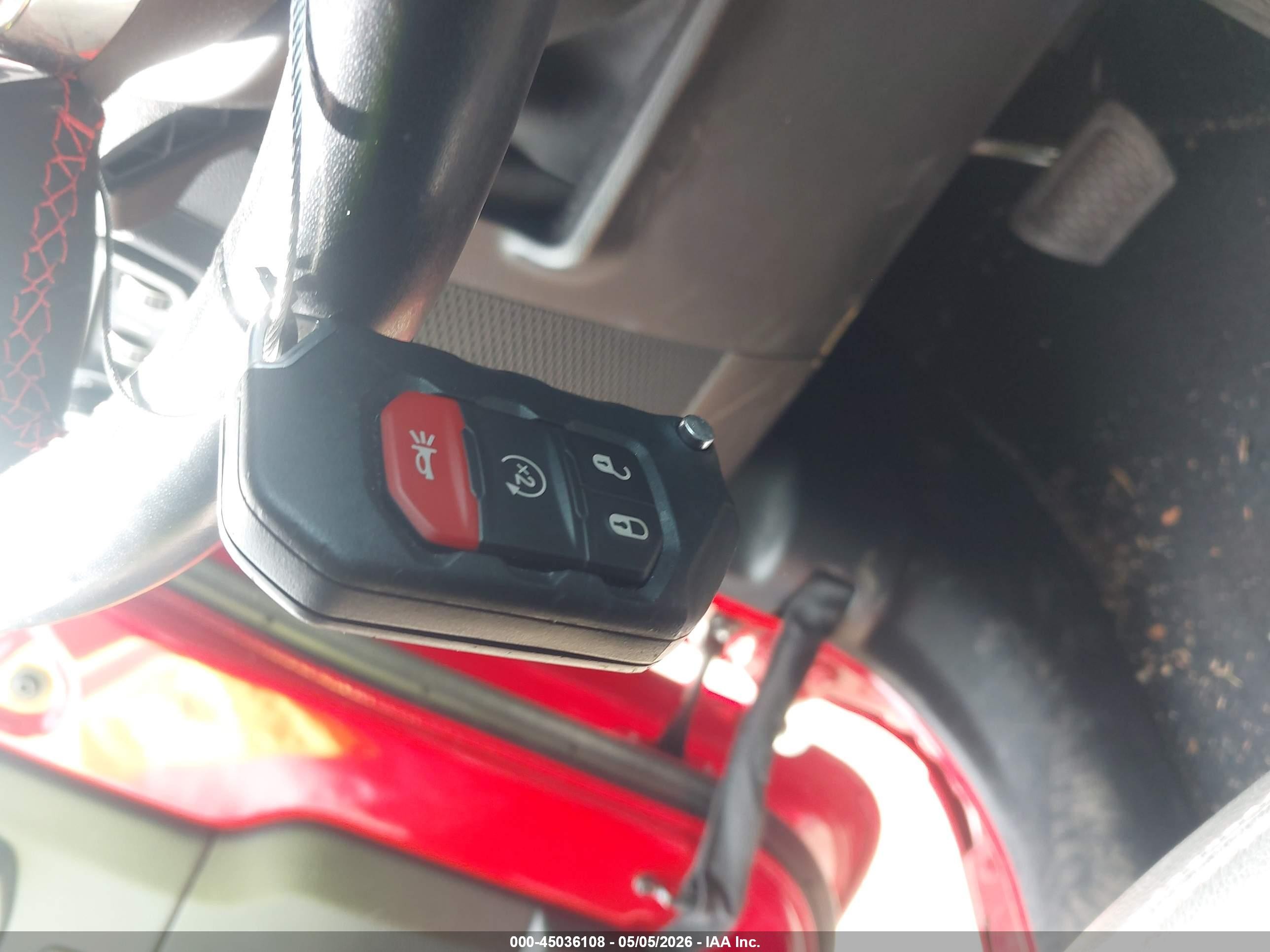 2020 Jeep Wrangler Unlimited Rubicon 4x4 Красный vin: 1C4HJXFG0LW312995