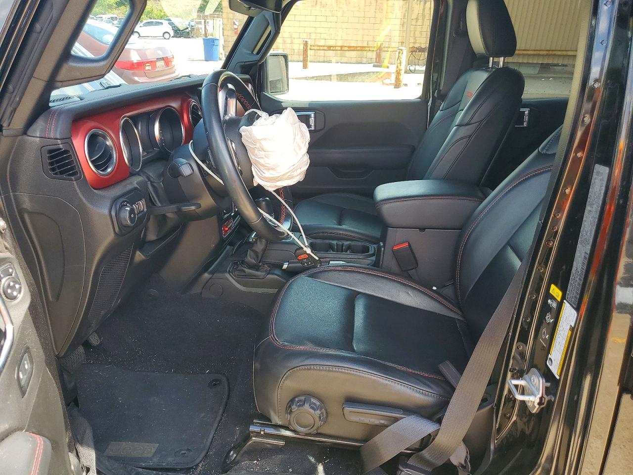 2022 Jeep Wrangler Unlimited Rubicon Black vin: 1C4HJXFG2NW114843