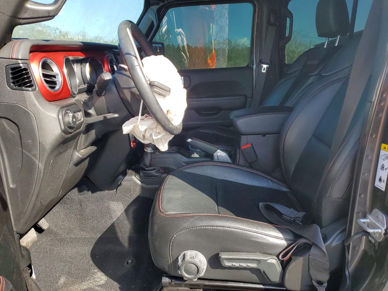 2019 Jeep Wrangler Unlimited Rubicon Gray vin: 1C4HJXFG3KW611606