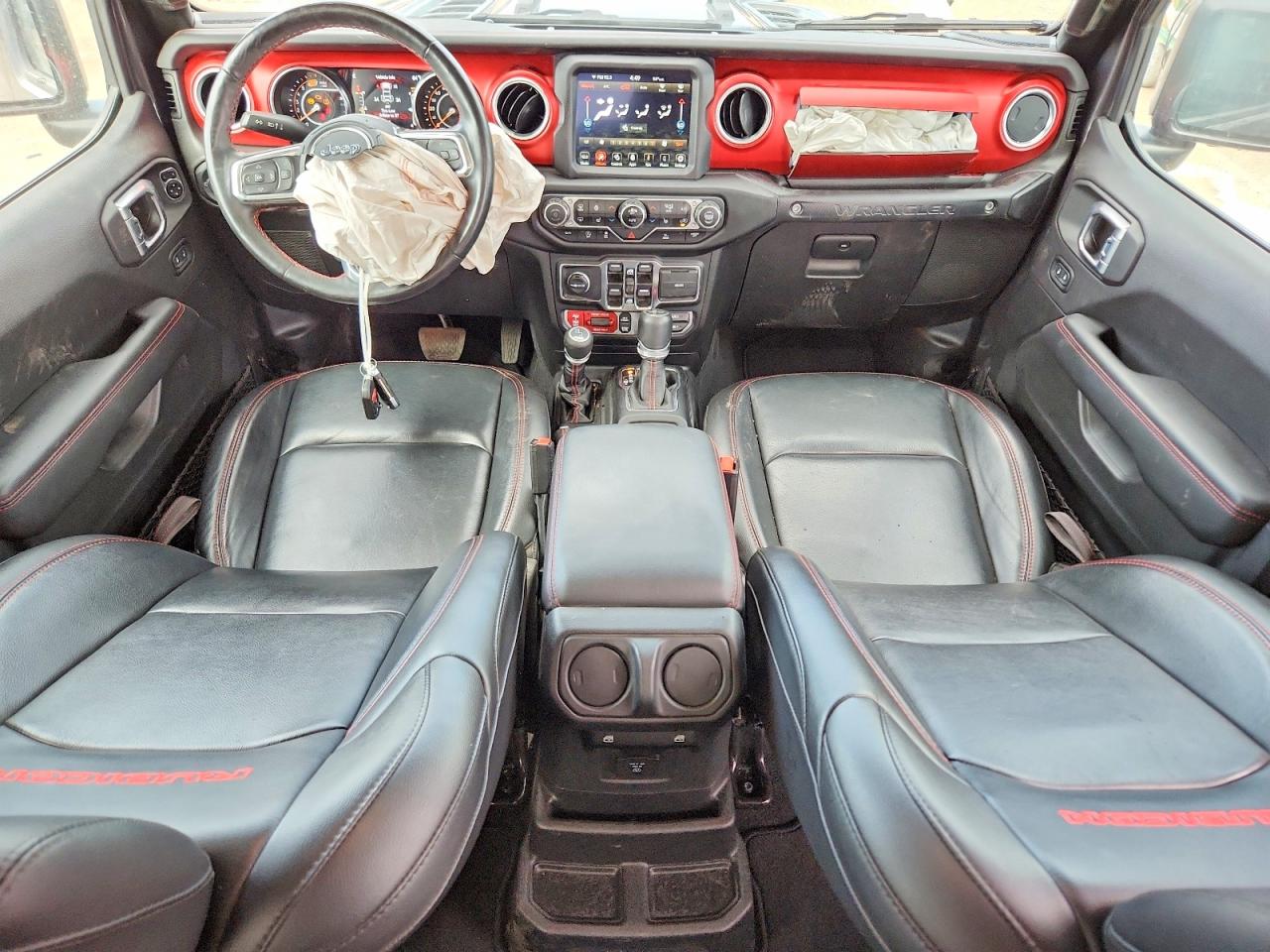 2023 Jeep Wrangler Rubicon Gray vin: 1C4HJXFG5PW515614