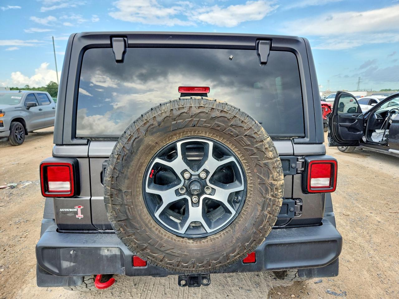 2023 Jeep Wrangler Rubicon Gray vin: 1C4HJXFG5PW515614
