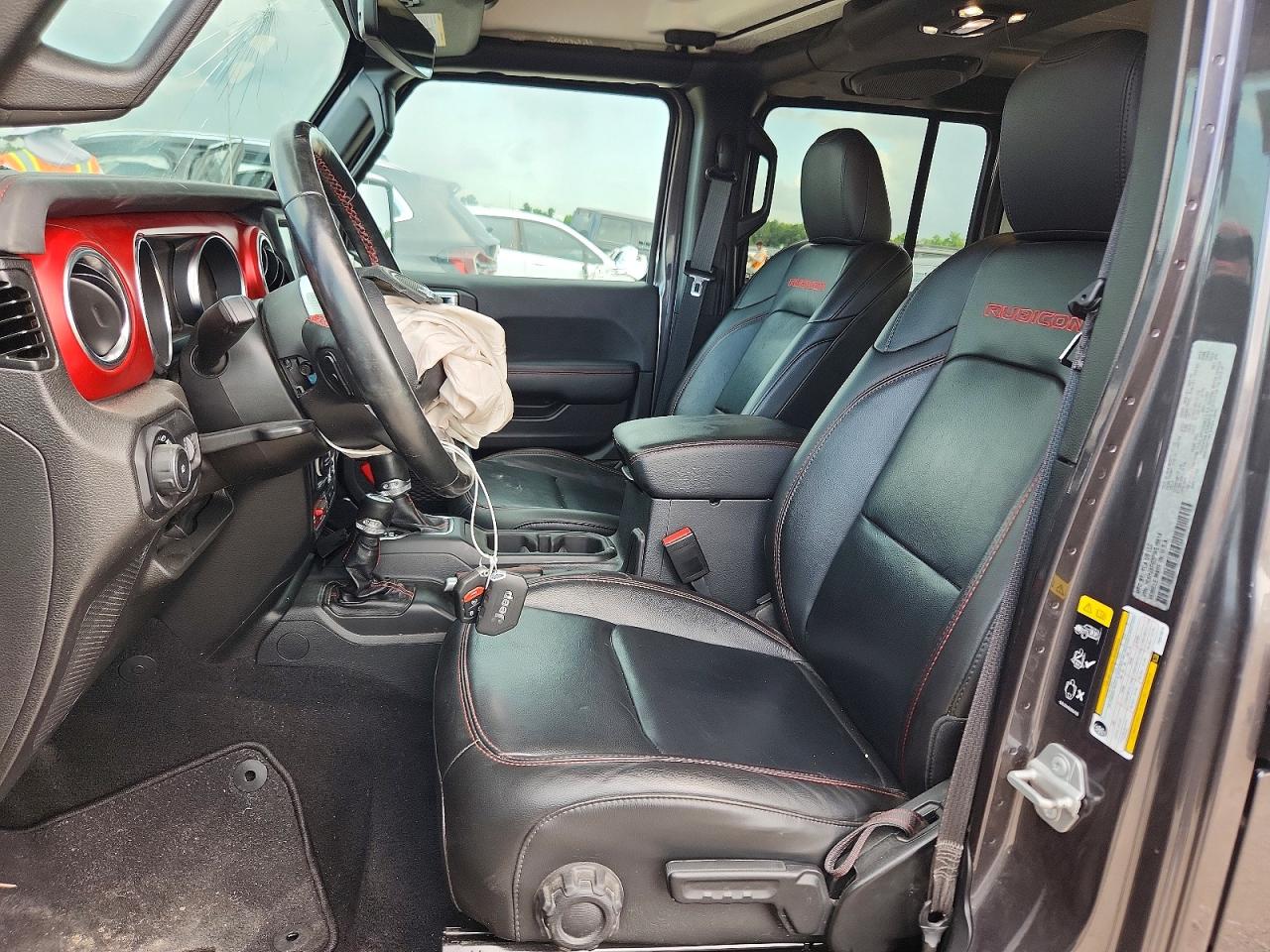 2023 Jeep Wrangler Rubicon Gray vin: 1C4HJXFG5PW515614