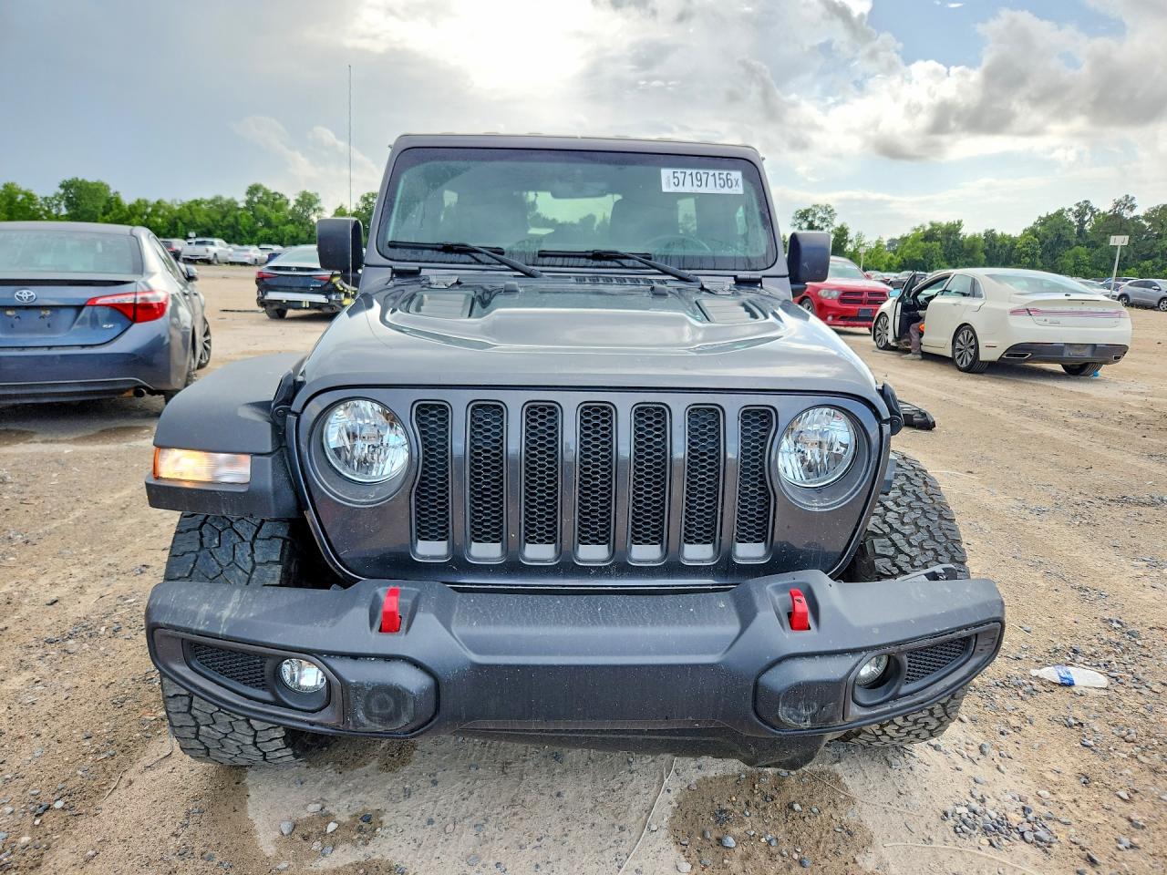 2023 Jeep Wrangler Rubicon Gray vin: 1C4HJXFG5PW515614