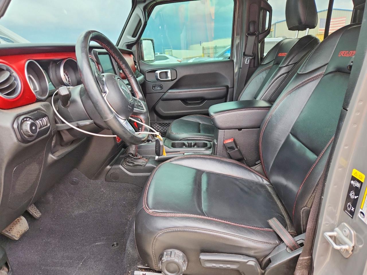 2020 Jeep Wrangler Unlimited Rubicon Silver vin: 1C4HJXFN3LW188493