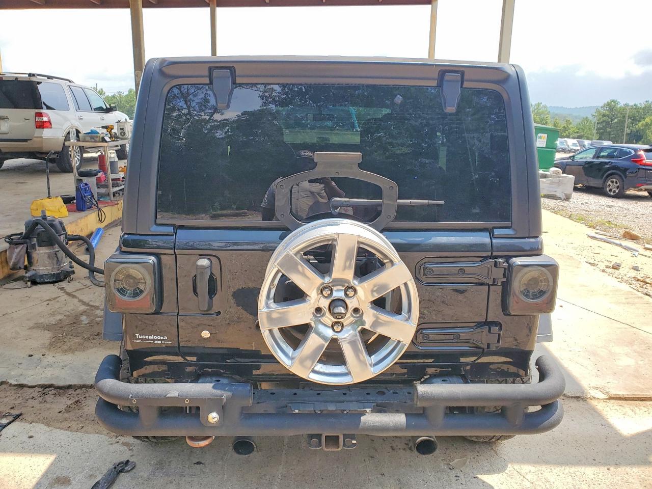 2018 Jeep Wrangler Unlimited Rubicon Black vin: 1C4HJXFN8JW175901
