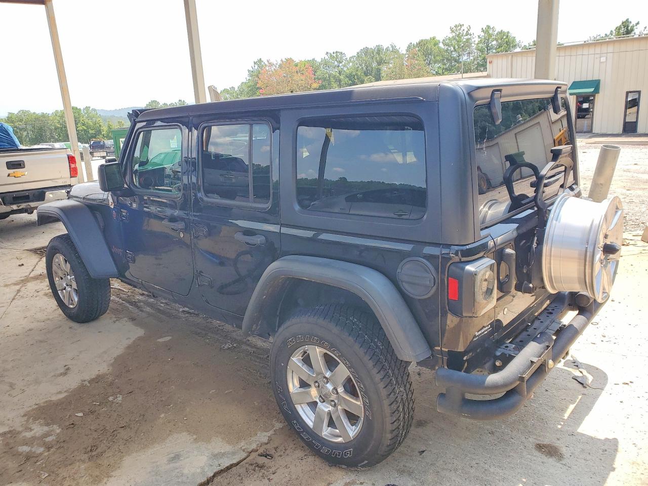 2018 Jeep Wrangler Unlimited Rubicon Black vin: 1C4HJXFN8JW175901