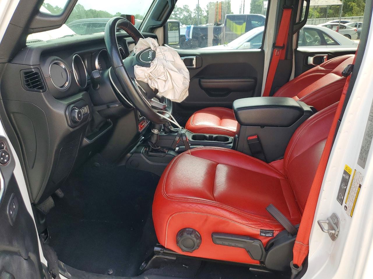 2020 Jeep Wrangler Unlimited Rubicon White vin: 1C4HJXFN8LW283714