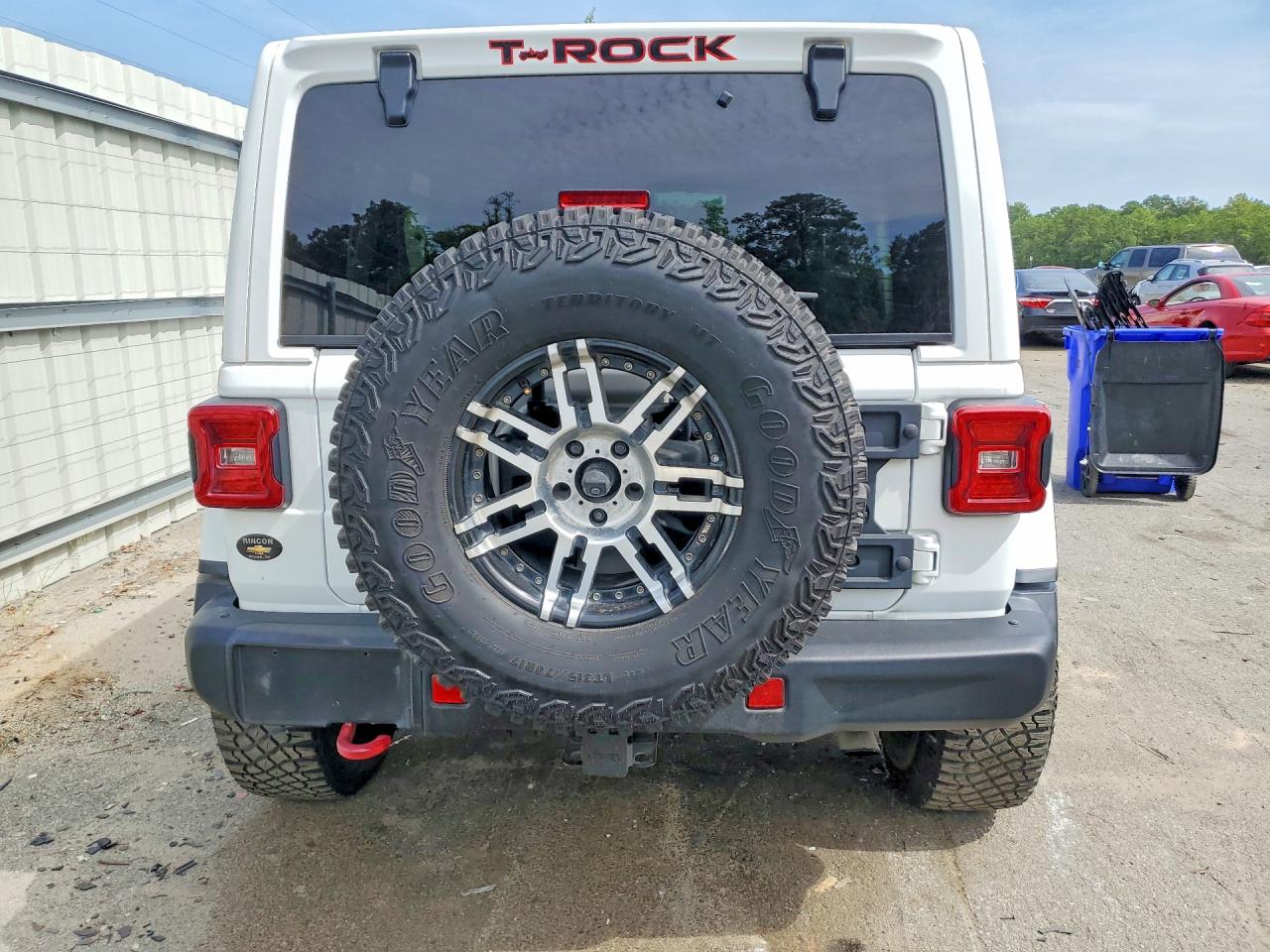 2020 Jeep Wrangler Unlimited Rubicon White vin: 1C4HJXFN8LW283714