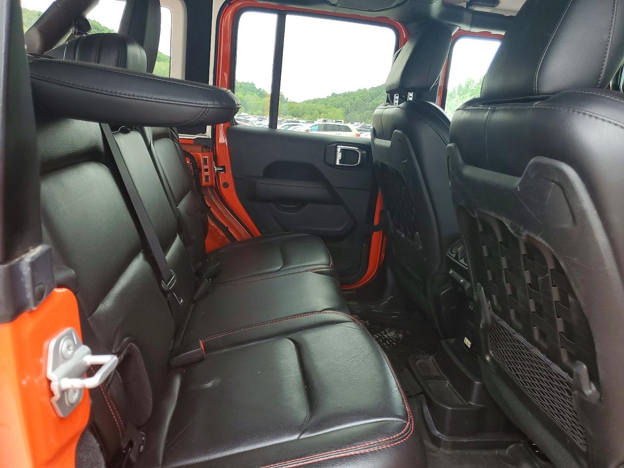 2020 Jeep Wrangler Unlimited Rubicon Orange vin: 1C4HJXFNXLW177989