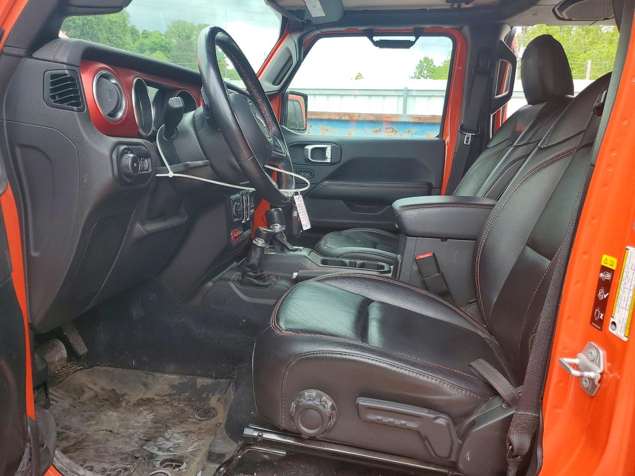 2020 Jeep Wrangler Unlimited Rubicon Orange vin: 1C4HJXFNXLW177989
