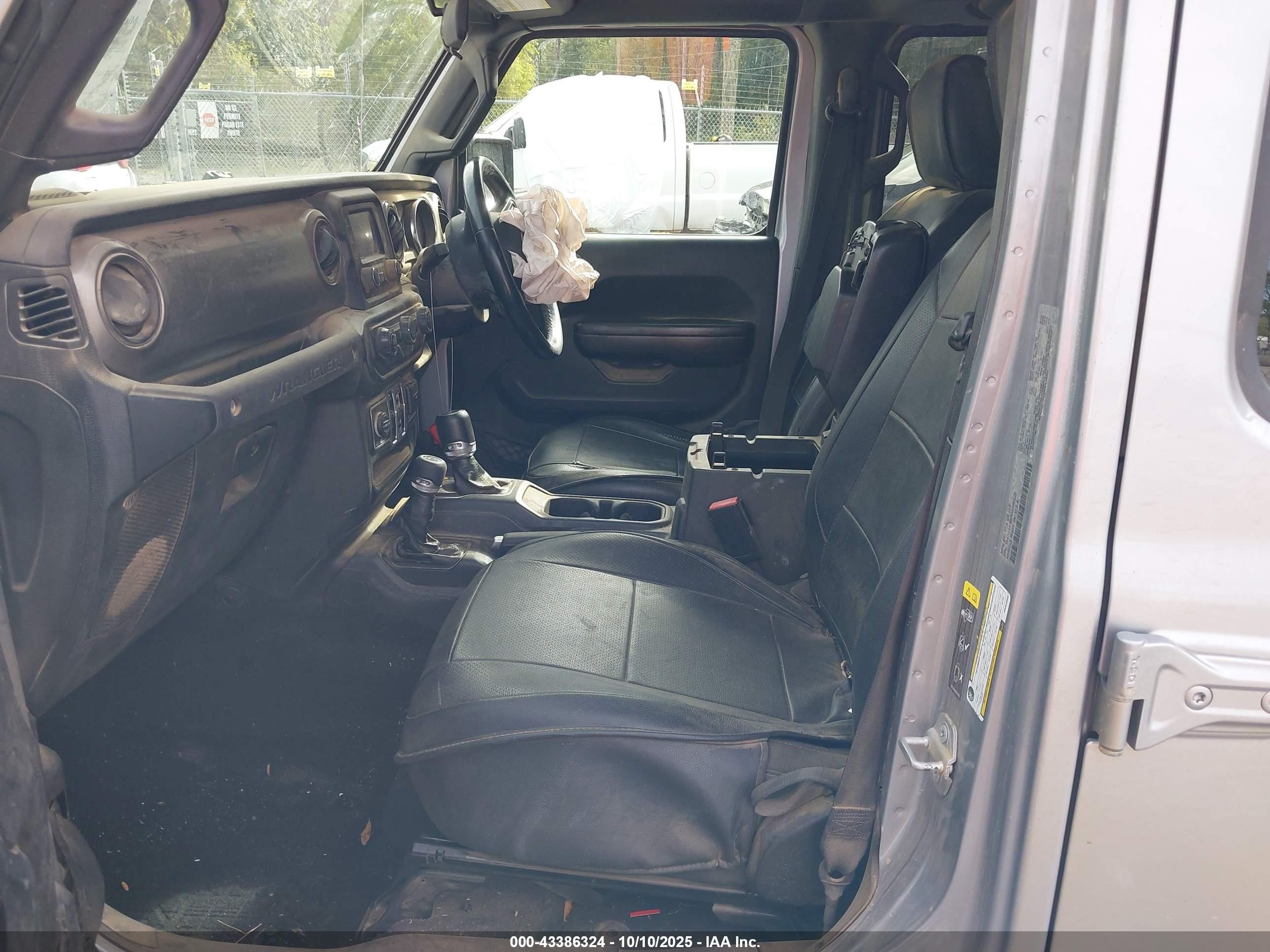 2021 Jeep Wrangler Unlimited Sport Rhd 4x4 Серый vin: 1C4HJXKN5MW640922