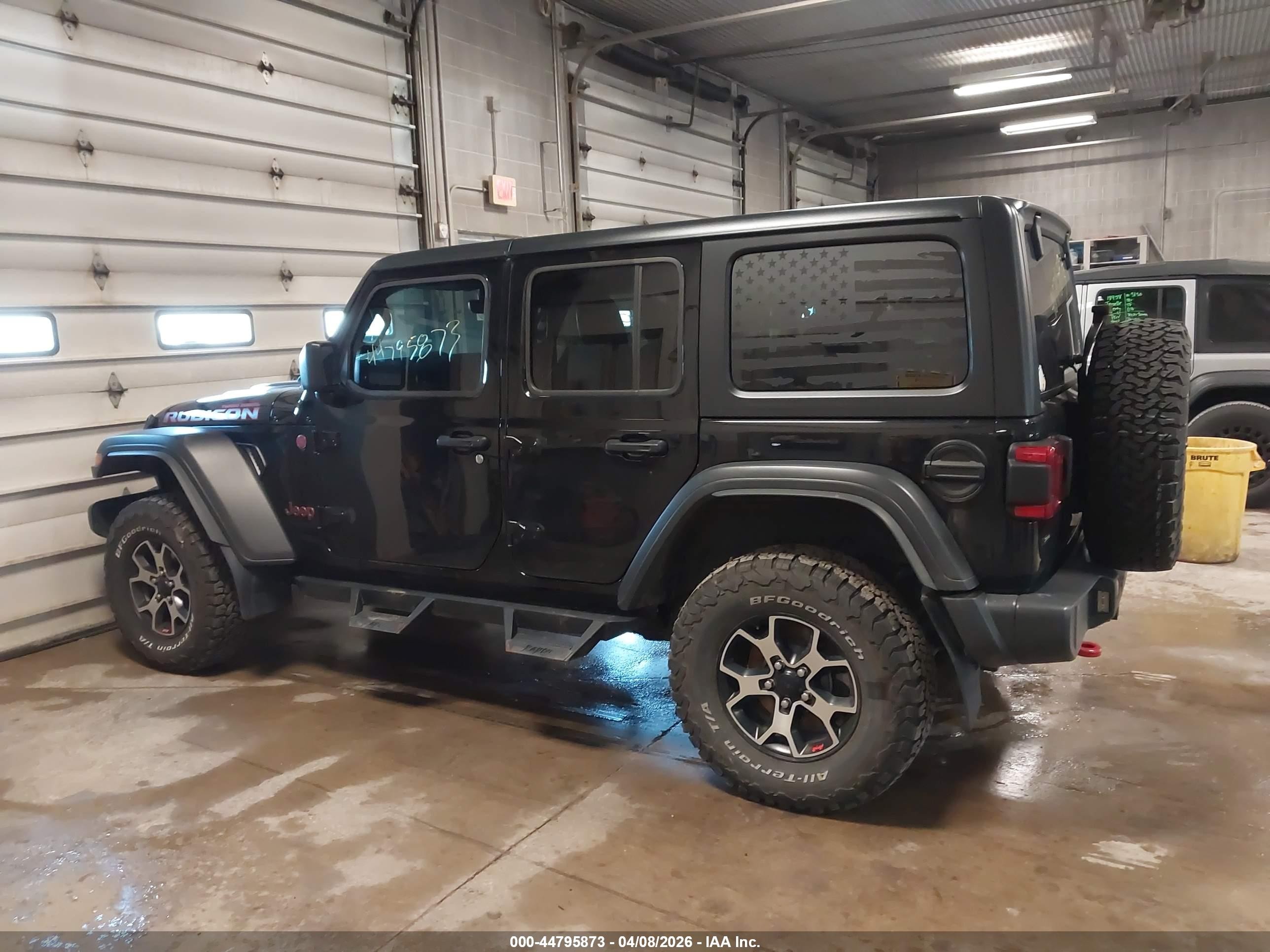 2020 Jeep Wrangler Unlimited Rubicon 4x4 Black vin: 1C4JJXFM7LW309759