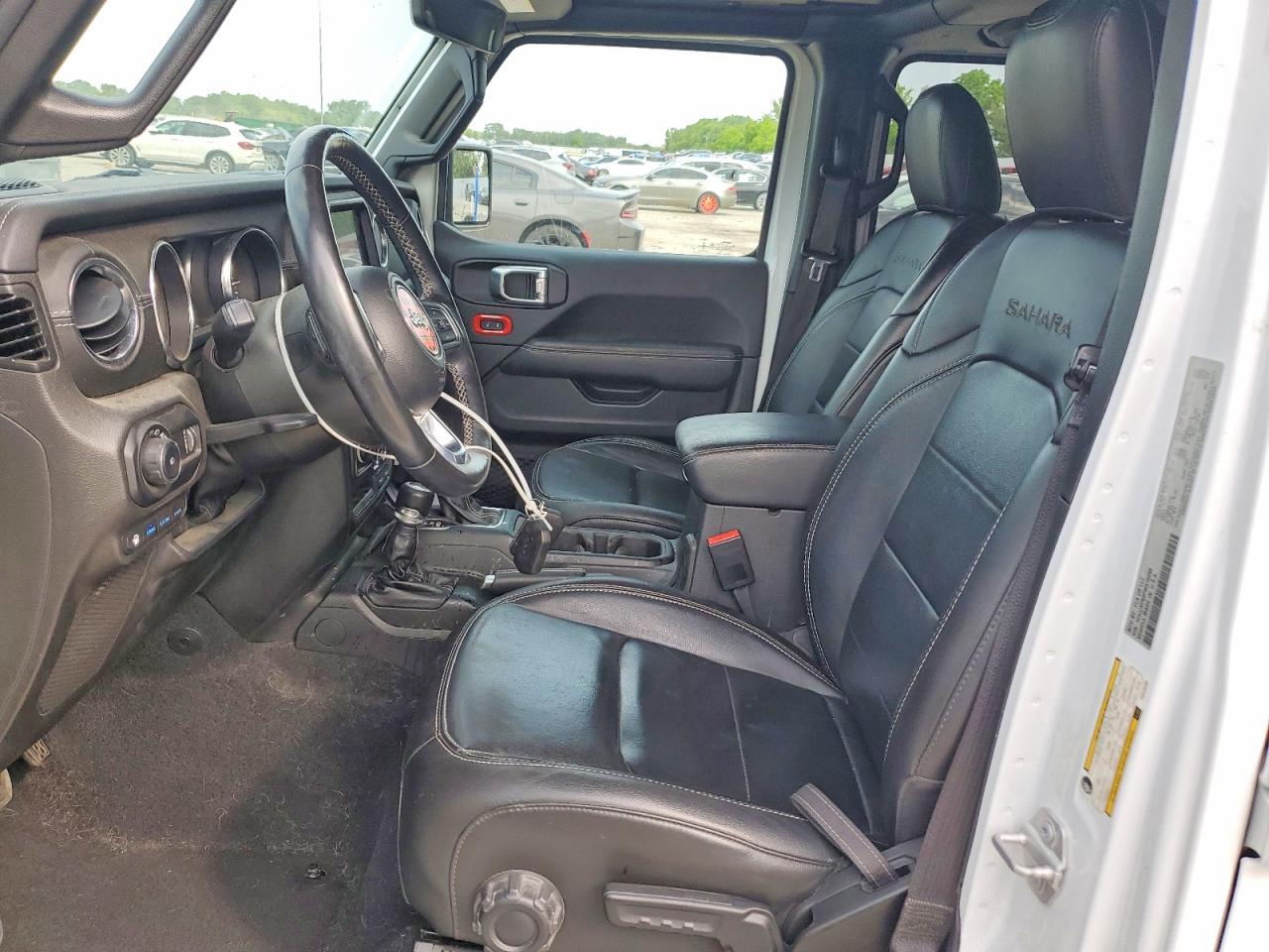 2023 Jeep Wrangler Sahara 4xe White vin: 1C4JJXP60PW515298