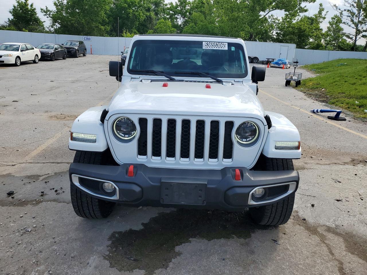 2023 Jeep Wrangler Sahara 4xe White vin: 1C4JJXP60PW515298