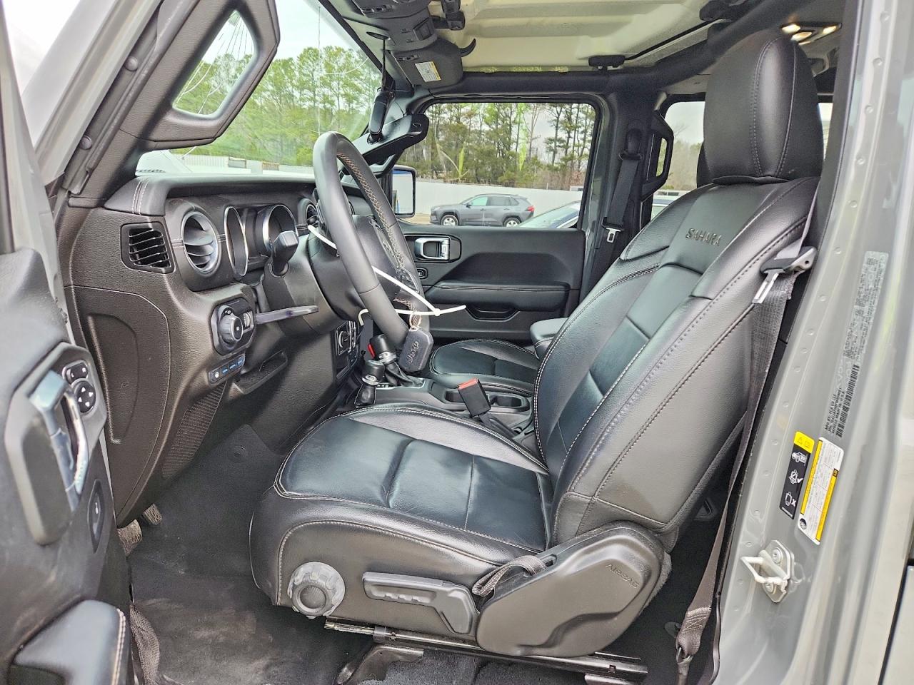 2023 Jeep Wrangler Sahara 4xe Gray vin: 1C4JJXP60PW699061