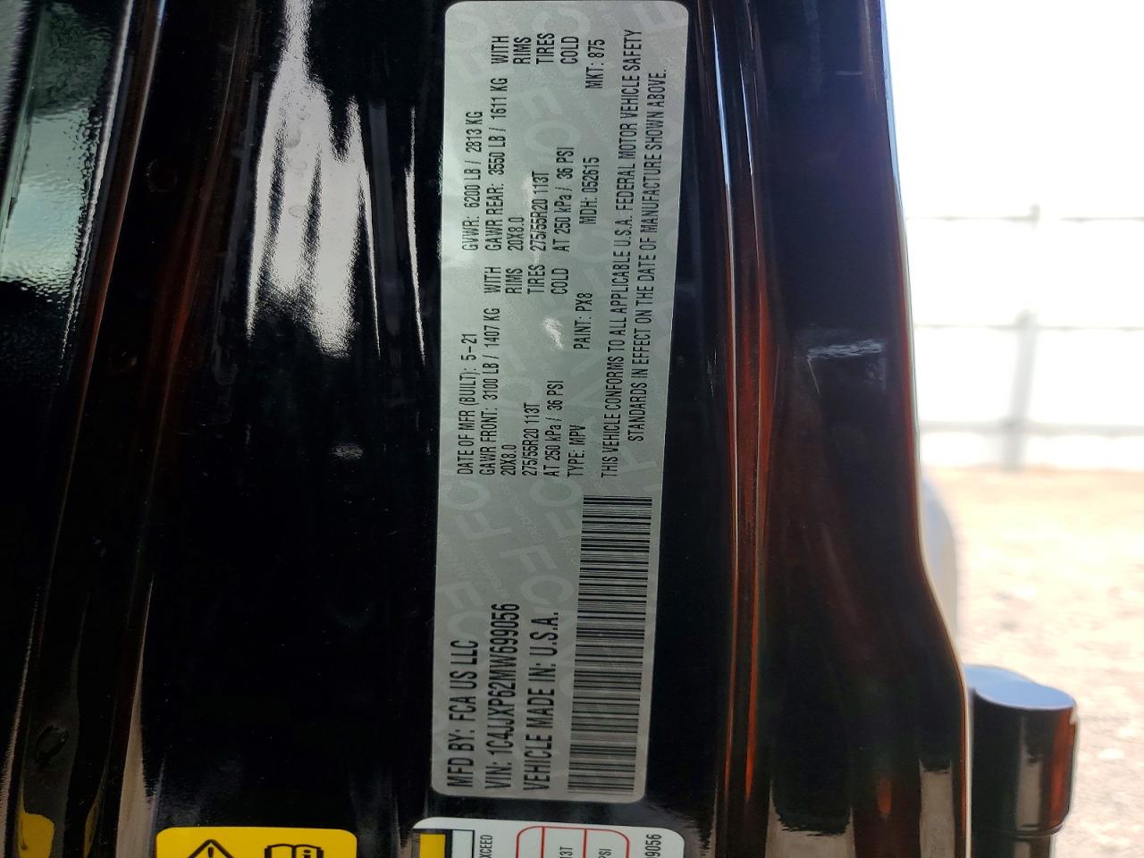 2021 Jeep Wrangler Unlimited Sahara 4xe Черный vin: 1C4JJXP62MW699056