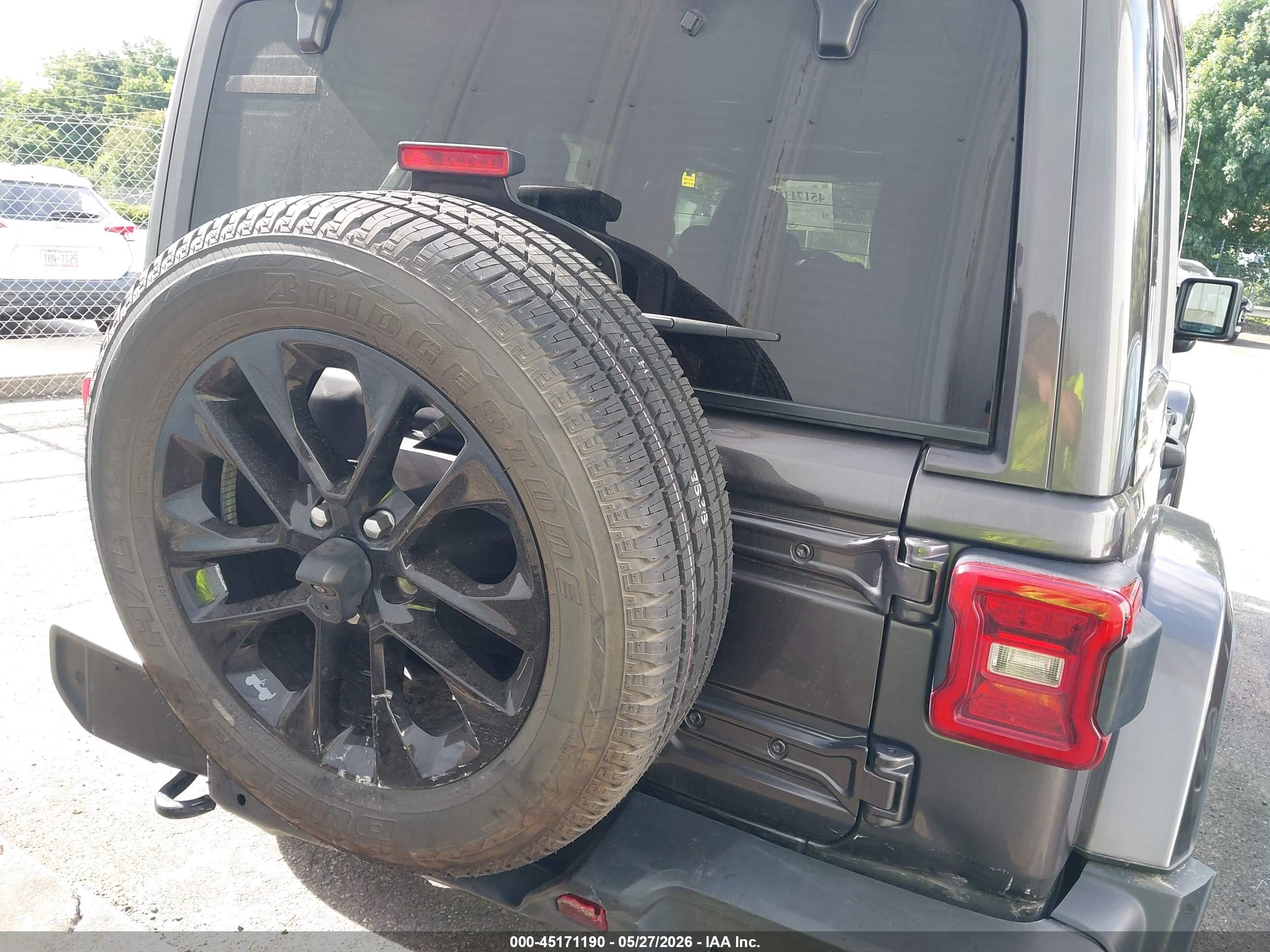 2021 Jeep Wrangler 4xe Unlimited Sahara 4x4 Black vin: 1C4JJXP63MW869070