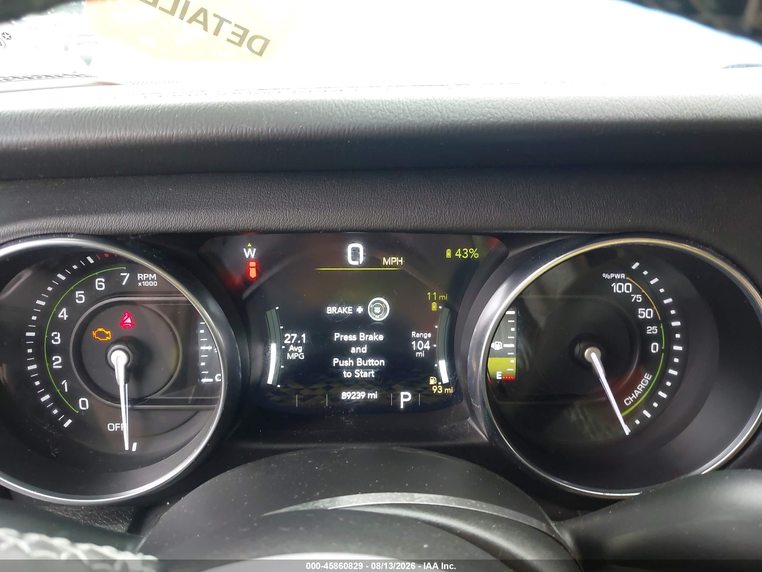 2022 Jeep Wrangler 4xe Unlimited Sahara 4x4 Синий vin: 1C4JJXP68NW163052
