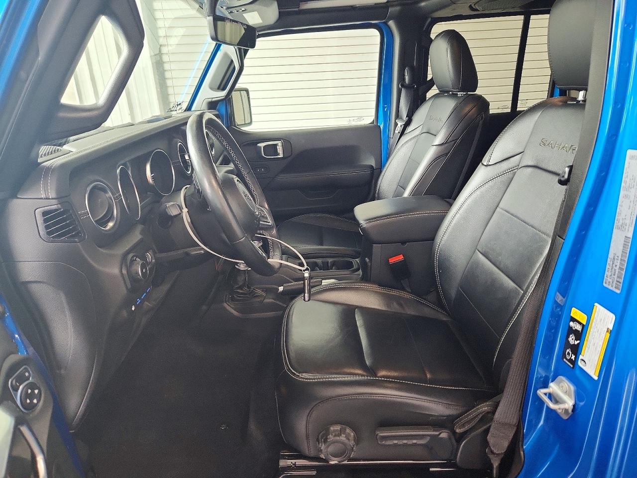 2023 Jeep Wrangler Sahara 4xe Blue vin: 1C4JJXP68PW538912