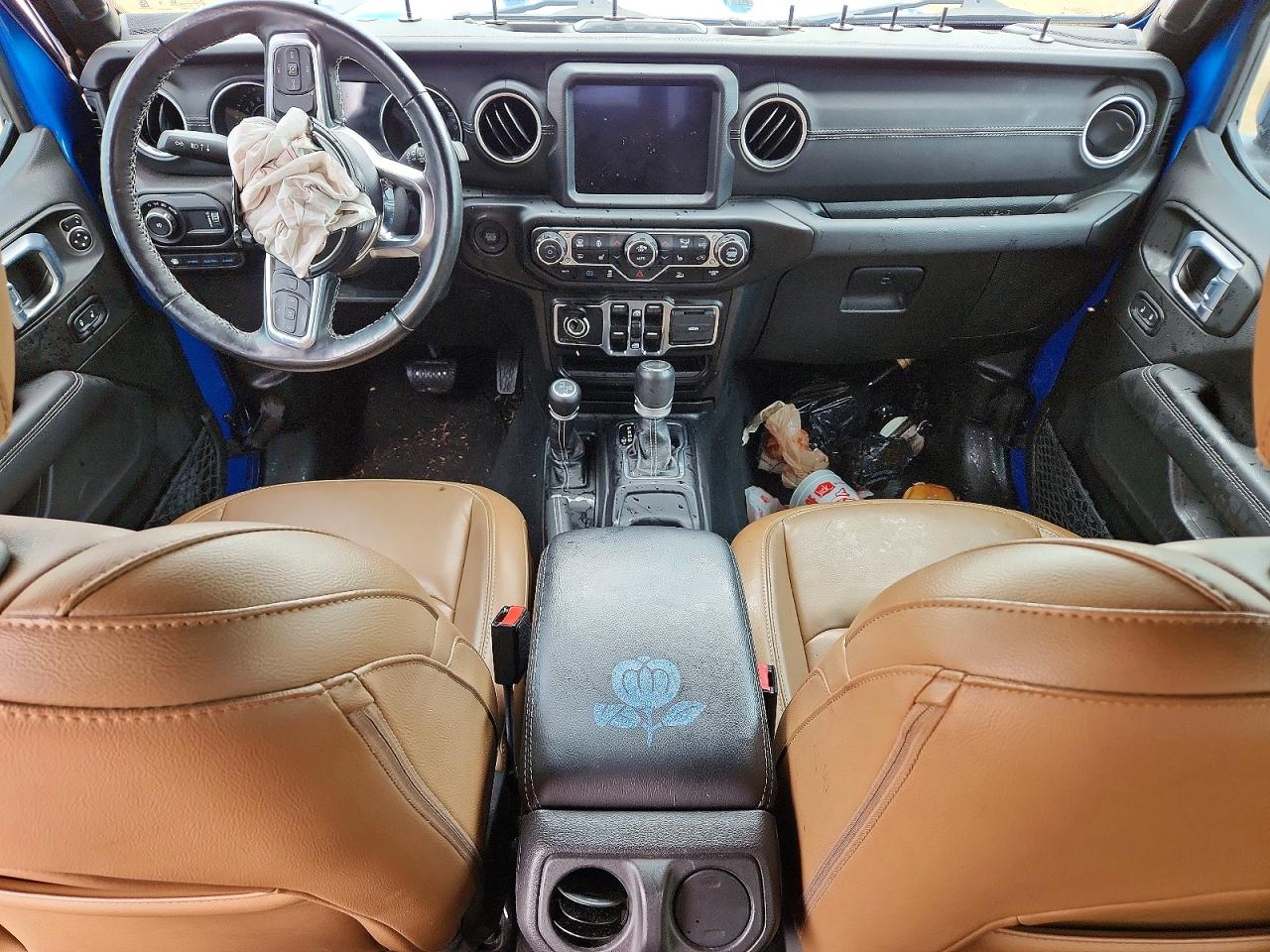 2023 Jeep Wrangler Sahara 4xe Blue vin: 1C4JJXP6XPW513199