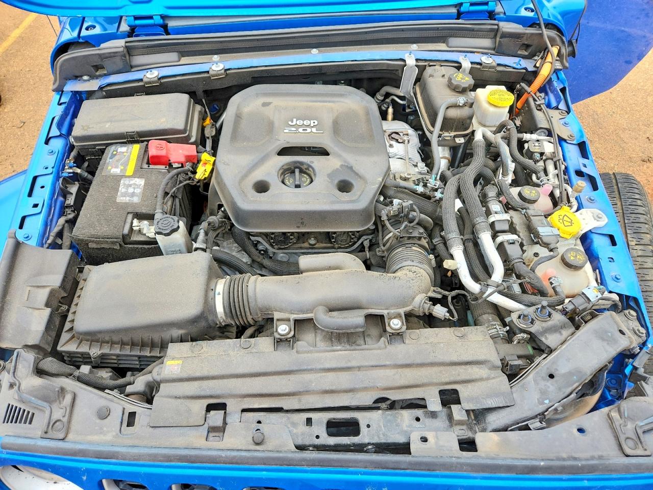 2023 Jeep Wrangler Sahara 4xe Blue vin: 1C4JJXP6XPW513199